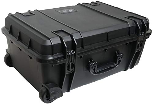 Case Club 4K Gaming Station Fits PS5. Comes with Built-in 24" 4K Monitor, Cooling Fans, & Speakers. Compatible with Playstation 5 (Gen 1 Disc or Digital), Controllers, & Games