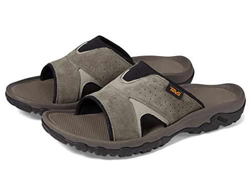 Teva Men's Katavi 2 Slide Sandal, Dark Taupe, 14