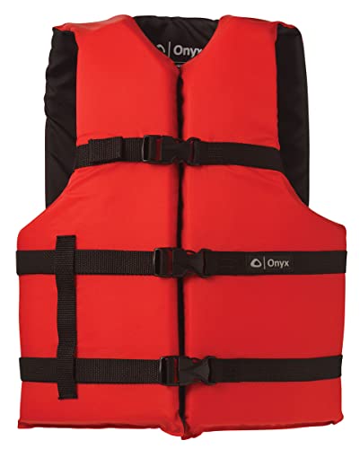 Onyx General Purpose Boating Life Jacket Youth, Blue (103000-500-002-12)