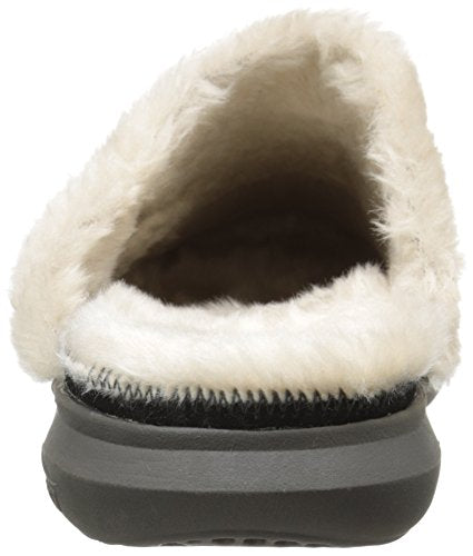 Spenco Women's Supreme Slide Slipper, Charcoal, 9