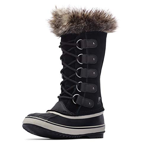 Sorel Women's Snow Boots, Black Black X Quarry, 12