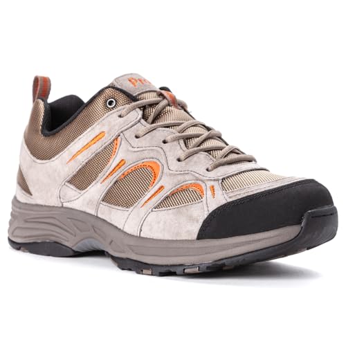 Propet Mens Connelly Hiking Hiking Sneakers Shoes - Brown - Size 7 D