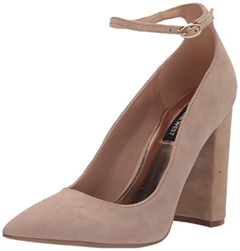 Nine West Women's Plana Pump, Nude 110, 6