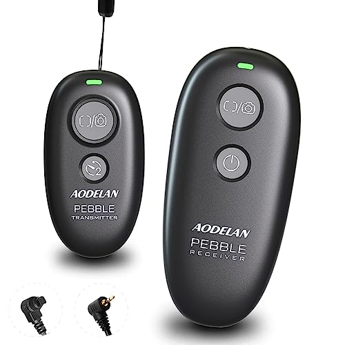 Camera Remote Control Wireless Shutter for Canon EOS RP, R6, ROS RP, Rebel T6, T7, T5, T3, SL2, 5D Mark II, 5d Mark iii, 5d Mark iv, 6D Mark II, 7d Mark ii, 7D Series, 5D Series; for Fujifilm X-T3