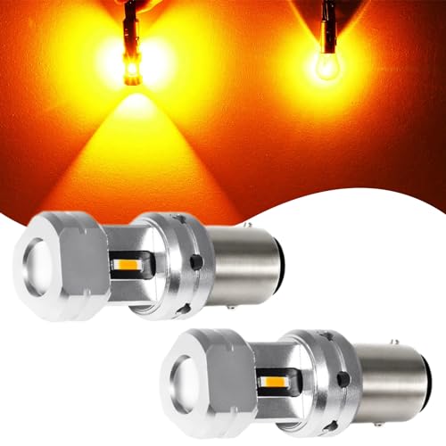 Atokrtact 1156 LED Reverse Bulbs Super Bright BA15S 3497 7506 1141 LED Replacement with Projector for Car Truck RV Back Up Lights, 6000K Xenon White 3600 Lumens P21W (White)