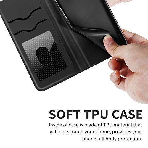 Varohix Case for Samsung Galaxy A55 Wallet Case with Card Holder/Slot Galaxy A55 Cover Slim Flip Folio PU Leather with Magnetic Kickstand,Red