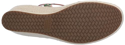 Cole Haan Women's Cloudfeel Espadrille Link Wedge Sandal, Brown, 10