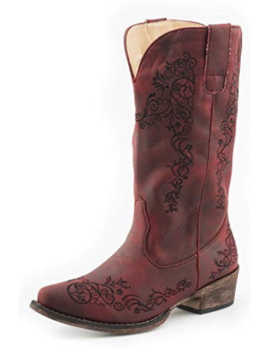 Roper Womens Judith Boot, Red, 11