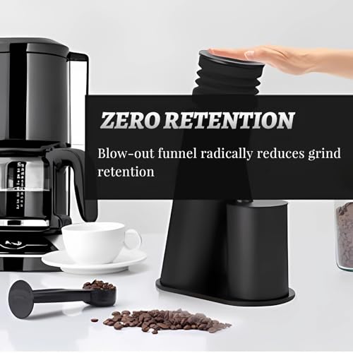 Electric Burr Coffee Grinder, Espresso Electric Coffee Bean Grinder, Electric Coffee Grinder with Anti-Static Design, Burr Coffee Grinder with Fast-Setting for Moka and Americano etc