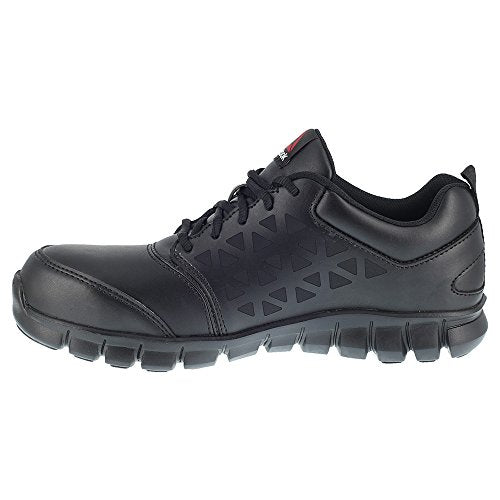 Reebok mens Sublite Work Safety Toe Athletic Work Industrial Construction Shoe, Black, 6.5 US