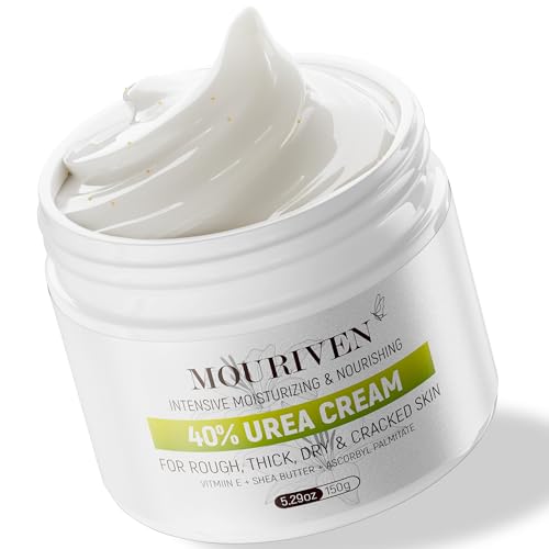 Urea Cream 40 Percent -Pro Foot & Hand Cream, for Dry, Cracked Heels, Feet, Knees, Elbows, and Hands,Callus Remover,Maximum Strength Urea Lotion for Softening and Moisturizing