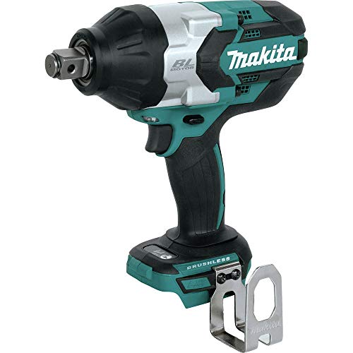 Makita XWT07T 18V LXT® Lithium-Ion Brushless Cordless High-Torque 3/4" Sq. Drive Impact Wrench Kit w/Friction Ring Anvil (5.0Ah)