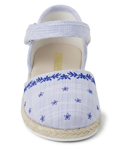 Gymboree,and Toddler Slip On Casual Shoe,Navy Espadrille,3 Years