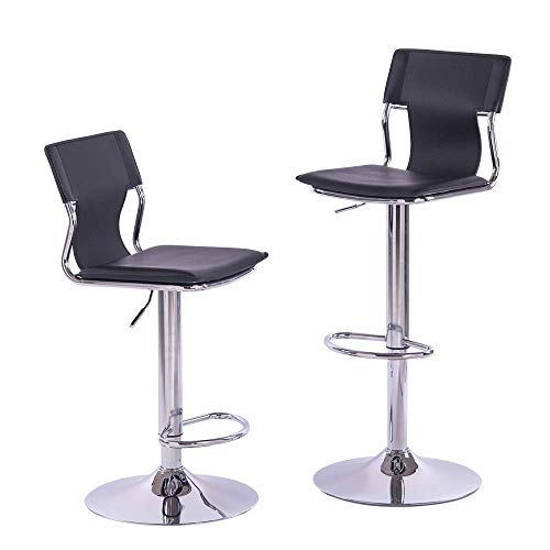 Sidanli Brown Bar Stools Set of 2