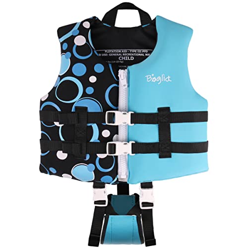 Boglia Toddler Swim Vest, Floaties for Kids, Swim Flotation with Adjustable Safety Strap for Children,20-30 lbs Age 1-3