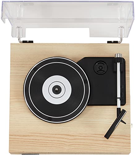Crosley CR6042A-NA Scout 3-Speed Bluetooth Turntable with Built-in Speakers, Natural