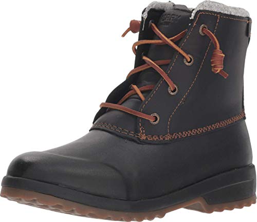 Sperry Women's Maritime Repel Snow Boot, Red Nylon, 11