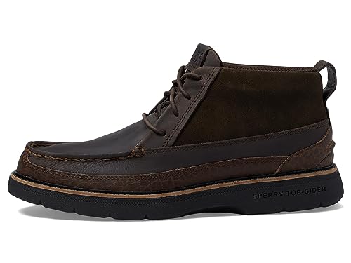 Sperry Mens Shoes Men's A/O PLUSHWAVE LUG CHUKKA Boot, BLACK, 12