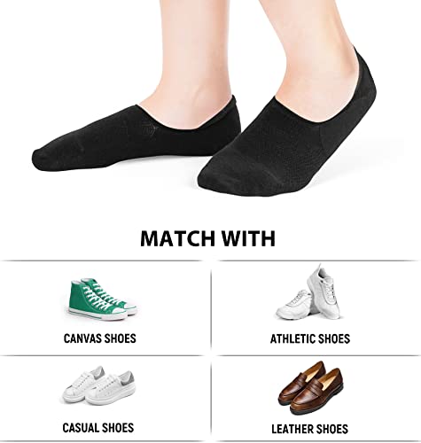 Hiltzo No Show Socks Non-Slip Low Cut Socks Breathable cotton Boat Liner Casual Socks for Women 3/6 Pairs 3BeigeL