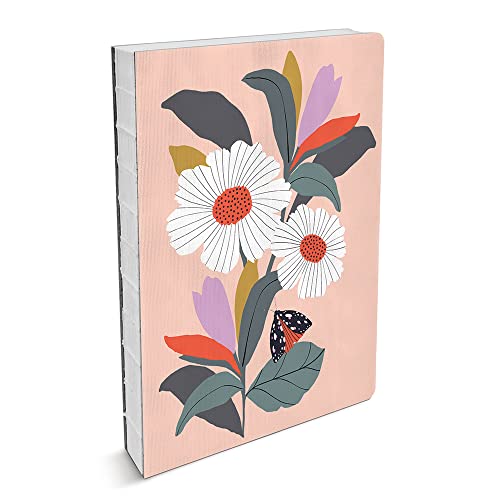 Studio Oh! Medium Deconstructed Journal Notebook, Lemon Tree, 6.5" x 8.62" Hardcover Journaling Notebooks with Full Color Artwork, 192 Lined Pages, 100 GSM Paper Weight, Lay Flat Binding for Writing