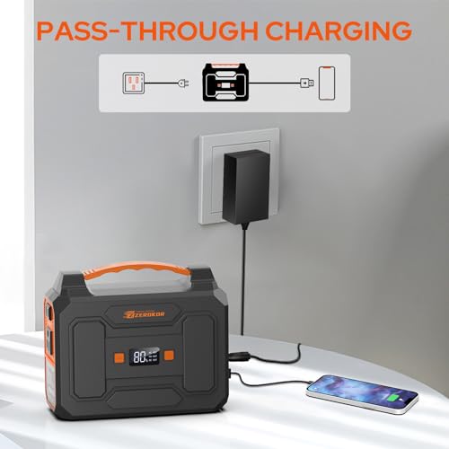 Portable Power Station 100W Portable Generator 146Wh 39600mAh External Lithium Battery Pack with USB C Out, 110V Portable Power Pack with AC Outlet Power Bank for Camping Home Use RV Vanlife