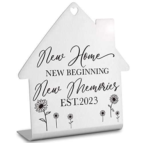 House Warming Gifts New Home, Funny Housewarming Gifts for Women, Men, Couple, Cute Housewarming Decor, long distance friends New Apartment Home Office Desk Table Shelf Sign hds1