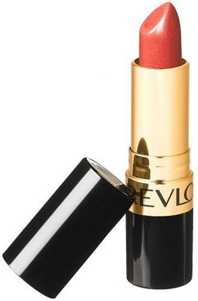 REVLON Super Lustrous Lipstick with Vitamin E and Avocado Oil, Pearl Lipstick in Mauve, 610 Gold Pearl Plum, 0.15 oz (Pack of 2)
