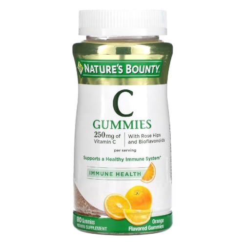 Nature's Bounty Vitamin C, Orange, Gummy 80 Count