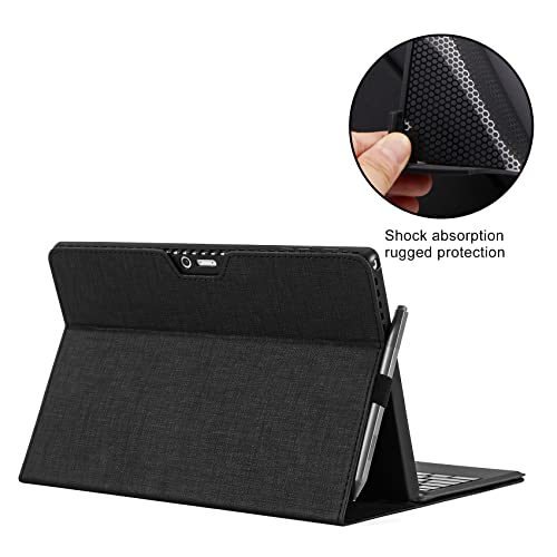 Omnpak Microsoft Surface Pro 7 Case,Protective Case for 12.3 Inch Surface Pro 7 Plus, Surface Pro 7, Surface Pro 6, Pro 5, Pro 4 Compatible with Type Cover Keyboard(Keyboard not Included)