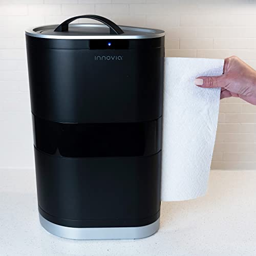 New! Innovia Countertop Touchless Paper Towel Dispenser in Black