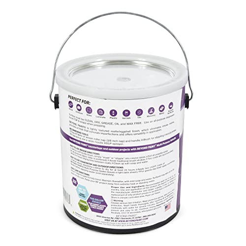 Beyond Paint BP19 Furniture, Cabinets and More All-in-One Refinishing Paint Gallon No Stripping, Sanding or Priming Needed, Pebble