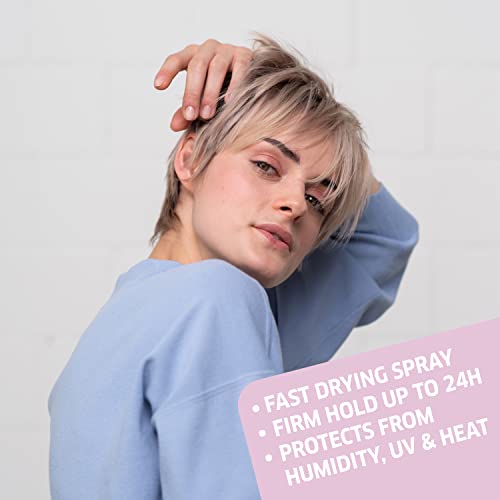 Wella EIMI Stay Firm Workable Finishing Hairspray, Lightweight Hold with Heat And UV Protection, 9 oz.