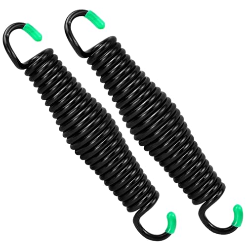 2Pack Premium Porch Swing Springs,1300lb Heavy Duty Springs, Rust Resistant Swing Springs, Spring for Swing Hammock Hanging Chair Spring for Hammock Spring,Porch Swings,Indoor Outdoor Hanging Kit