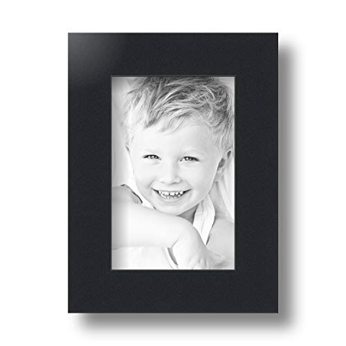 ArtToFrames 10x10 inch Black Picture Frame, WOMFRBW72079-10x10