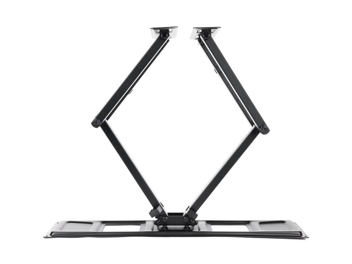 Monoprice Premium Full Motion TV Wall Mount Bracket Corner Friendly for 32" to 70" TVs up to 99lbs, Max VESA 600x400, Fits Curved Screens
