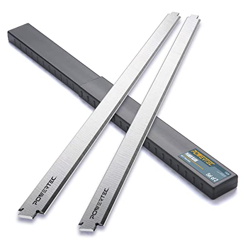 POWERTEC 13 Inch Planer Blades for Ryobi AP1301 Planer, Replacement for AC8630 Planer Knives, Set of 2 (12826)