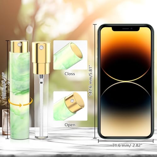 Vitog Travel Refillable Perfume Spray Bottle Atomizer Perfume Spray Mini Travel Bottle Pocket Empty Cologne Dispenser For Women Men