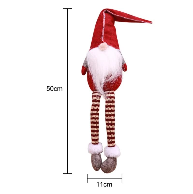 3pcs new Christmas decoration long legs Rudolph doll Christmas children gift hotel mall window decoration