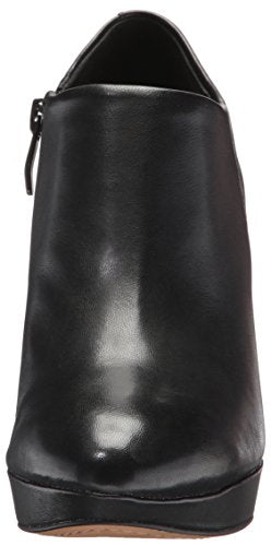 Vince Camuto Women's Elvin Platform Bootie Fashion Boot, Black Nappa, 12