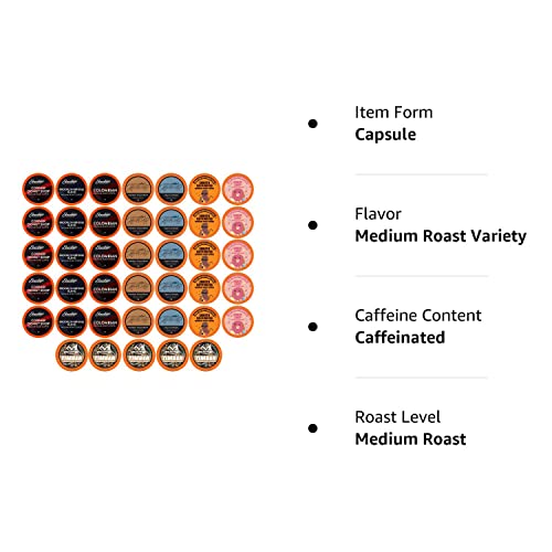 Two Rivers Coffee Dessert Coffee Pods Sampler Compatible with K Cup Brewers Including 2.0, Flavored Single Serve Variety Pack, 52 Count