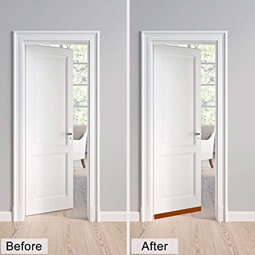 TORRAMI Silicone Weather Stripping 1 inch width 20 Feet Length, Seal for Door Under Bottom, Gap, Side, Glass Shower Door, Sliding Door,Windows, Grey