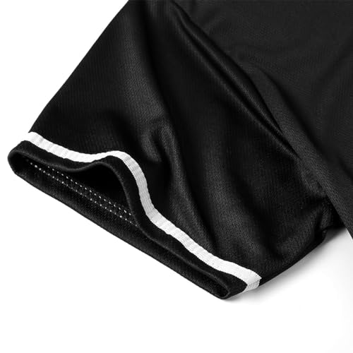 90s Clothes for Women and Men Baseball Jersey Shirt for Theme Party Hip Hop Clothing for Party (White-XXL)