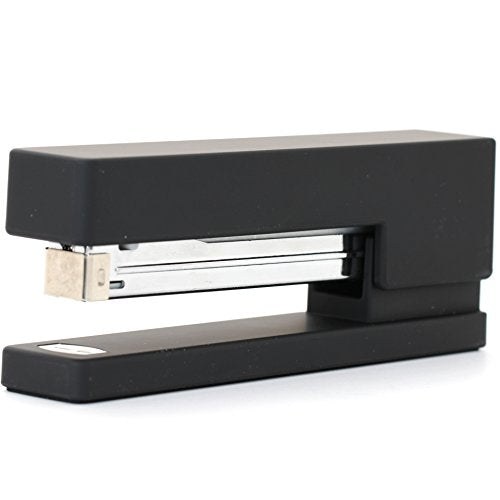 Office Style Precision Jam-Free Full Strip Non-Skid Stapler, Black