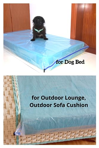 JUNESHE Crib Mattress Storage Bag with Zipper -4 Mil Plastic Waterproof Crib Mattress Bag for Moving and Storage