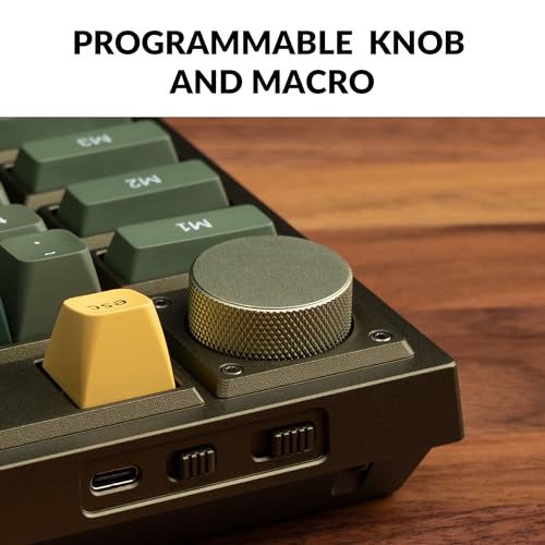 Keychron Q3 Pro SE Wireless Custom Mechanical Keyboard, Full Aluminum QMK Programmable TKL Layout Bluetooth/Wired RGB with Hot-swappable Keychron K Pro Red Switch Compatible with Mac Windows Linux