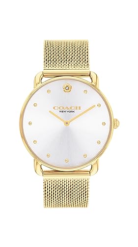 Coach Elliot Women's Watch | Elegant and Sophisticated Stles Combined | Premium Quality Timepiece for Everyday Wear | Water Resistant | (Model 14504208)