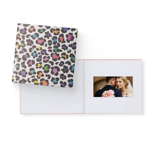 Heirloom Holiday Snow Video Book - Create Your Own Digital Greeting Card Gift with Your Memories - Anniversary, Christmas, Wedding - Plays 10 Minutes of Video and Photos