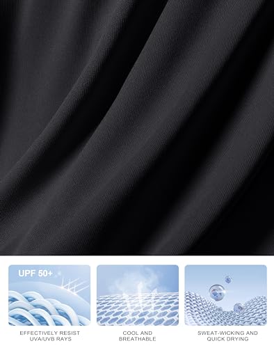 Women's Golf Shirts Lightweight UPF 50+ Long Sleeve Shirts UV Protection Quick Dry Cool Polo Shirts for Women Work Outdoor(Rose, XXL)