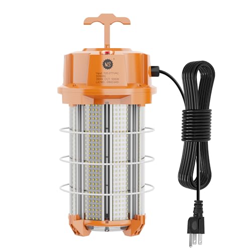 NS 280W LED Work Light 42,000 Lumens 5000K Construction High Lumens Super Bright Durable Temporary Job Site Lighting