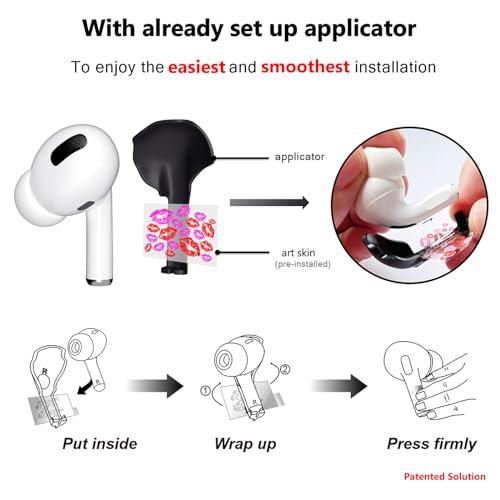 ROCKMAX for AirPods Pro 2 Skin Accessories, Yellow Rugby Sticker Wrap for AirPods, Unique Gifts for Boys and Girls, Customized Tattoos Compatible to AirPods Pro 2nd Generation Case Cover (1529)